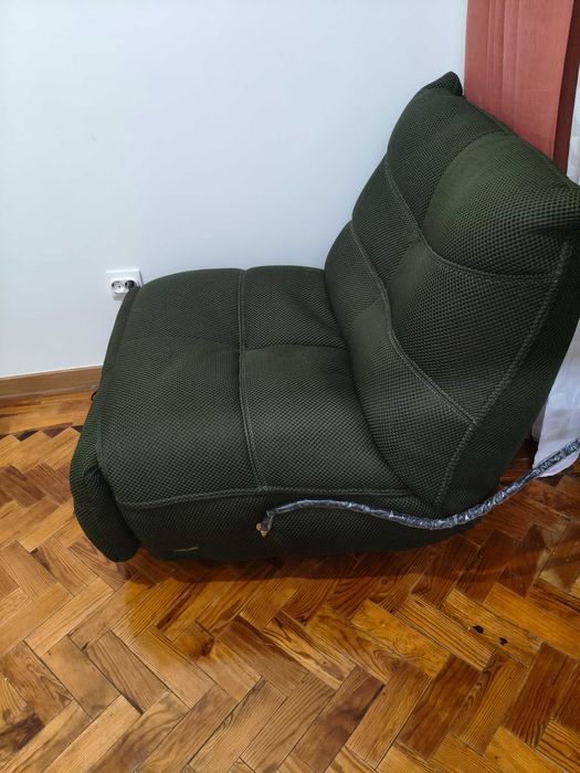 Sofá Relax verde elétrico