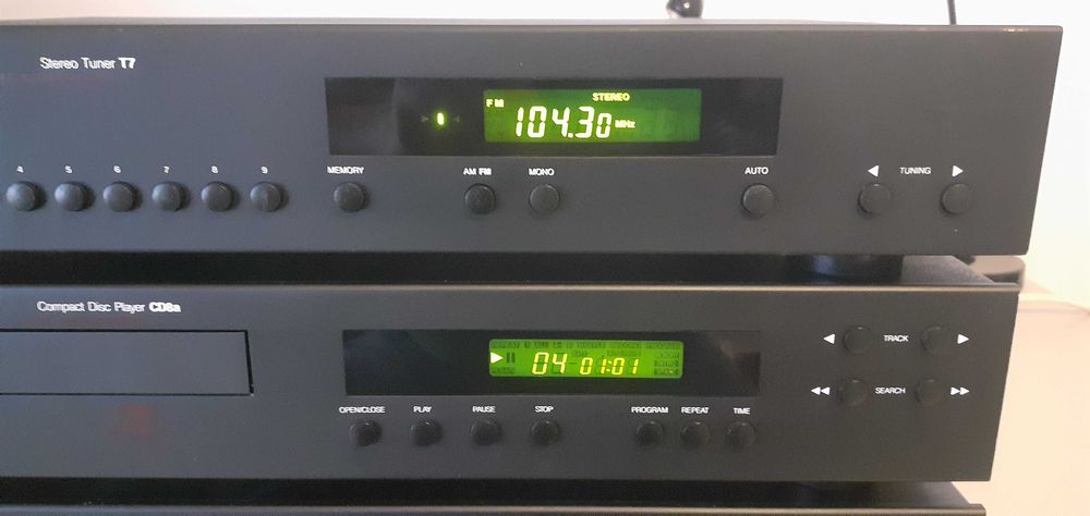 Sistema Hi-Fi AMC 3050A + CD8A + T7 + KEF Koda 7