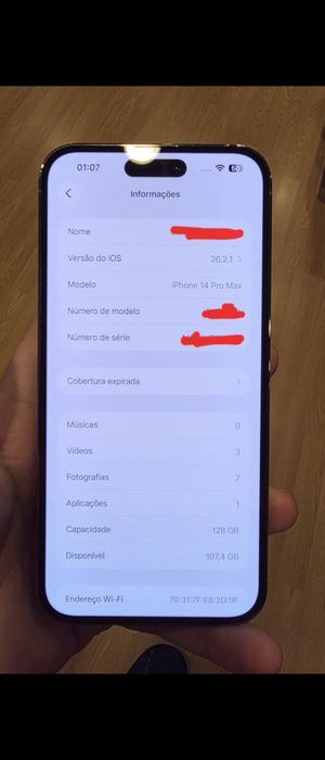 Iphone 14 Pro Max 128GB dourado