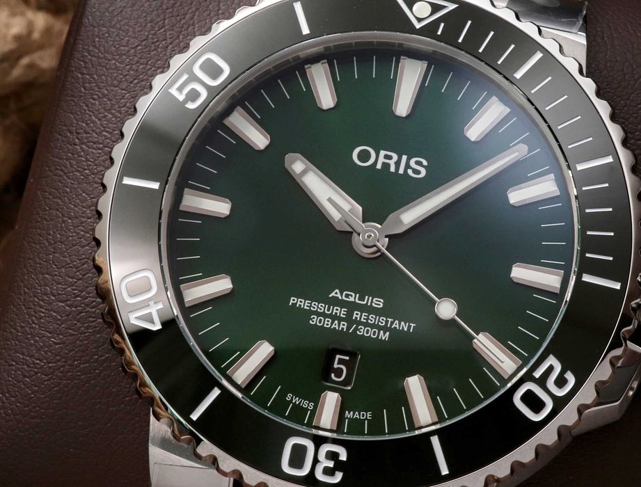 Oris Aquis Automatic 01.733.7730.4157-07.8.24.05PEB Zielony Diver