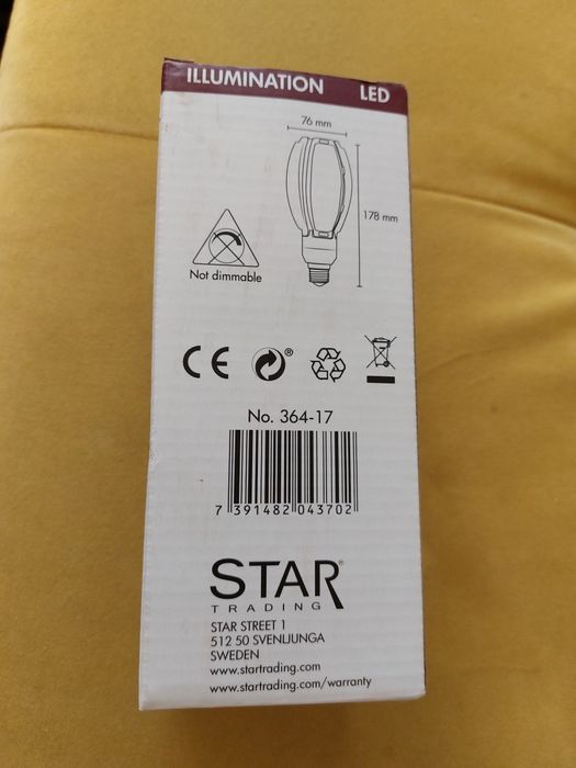 Високопотужна LED лампа 28W та 30W