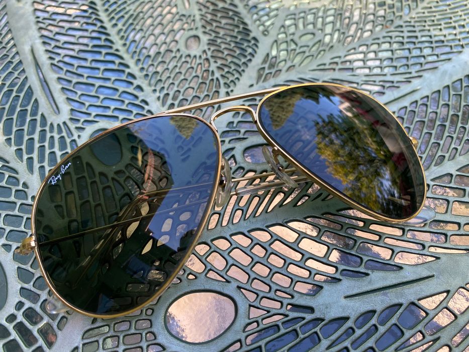 oryginalne amerykańskie okulary ray ban BL pilotki