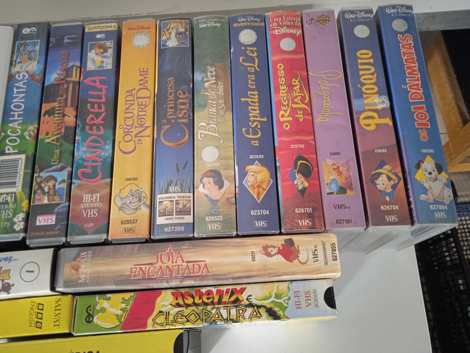 Cassetes VHS Filmes Disney