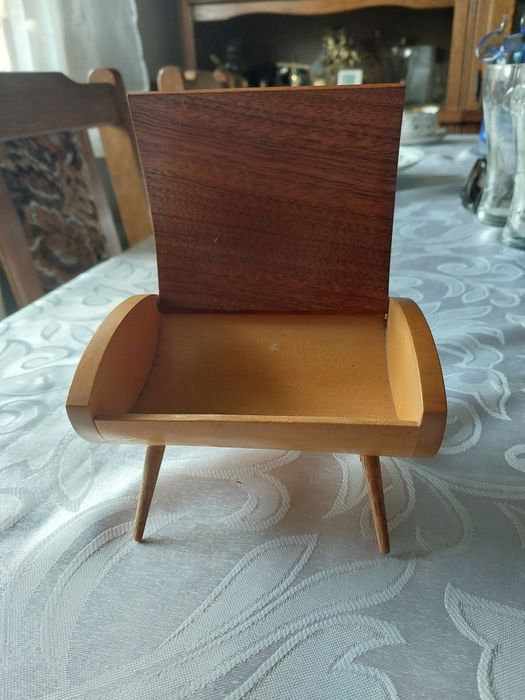 Papierośnica vintage szkatułka patyczak