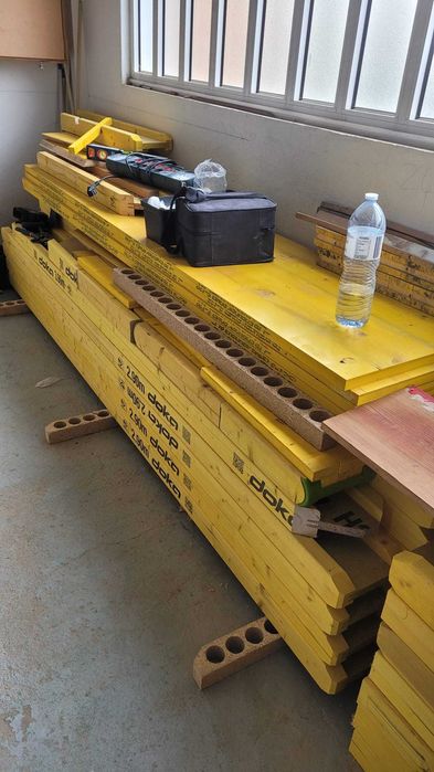 Vigas de Cofragem Madeira H20 Doka Novas