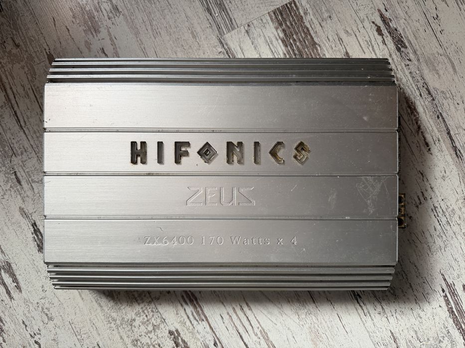 Wzmacniacz Hifonics ZX6400 2x250W RMS Orzesze Peclówka • OLX.pl