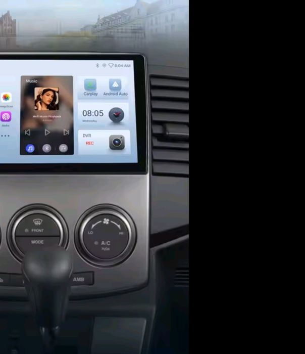 Rádio android Mazda 5 CARPLAY Android Auto GPS Internet Bluetooth NOVO