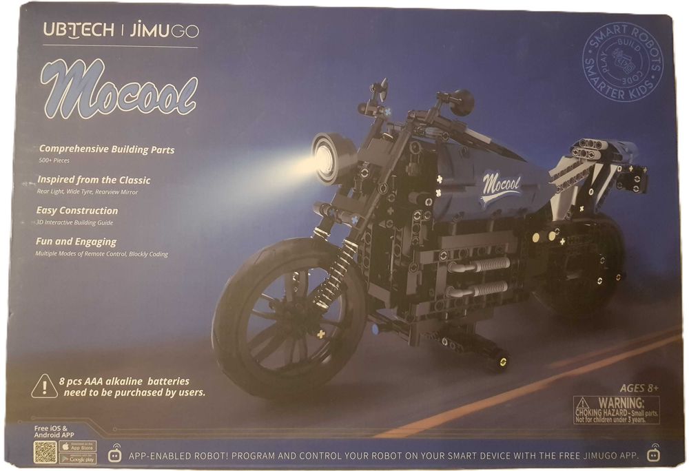 Ubtech Jimu Robot Mocool - Sterowany pilotem i programowalny motor