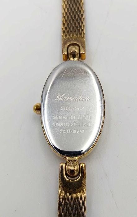 Zegarek damski Adriatica złoty – nowa bateria / Fajne Okazje