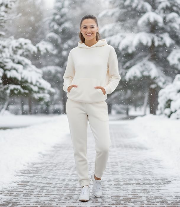 США Теплі жіночі спортивні костюми Puma Elevated Оригінал! Фліс! XS-XL