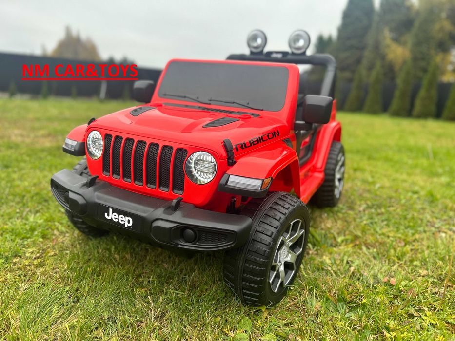 Auto autko samochód Jeep Wrangler Rubicon 4x4 na akumulator dla dzieci
