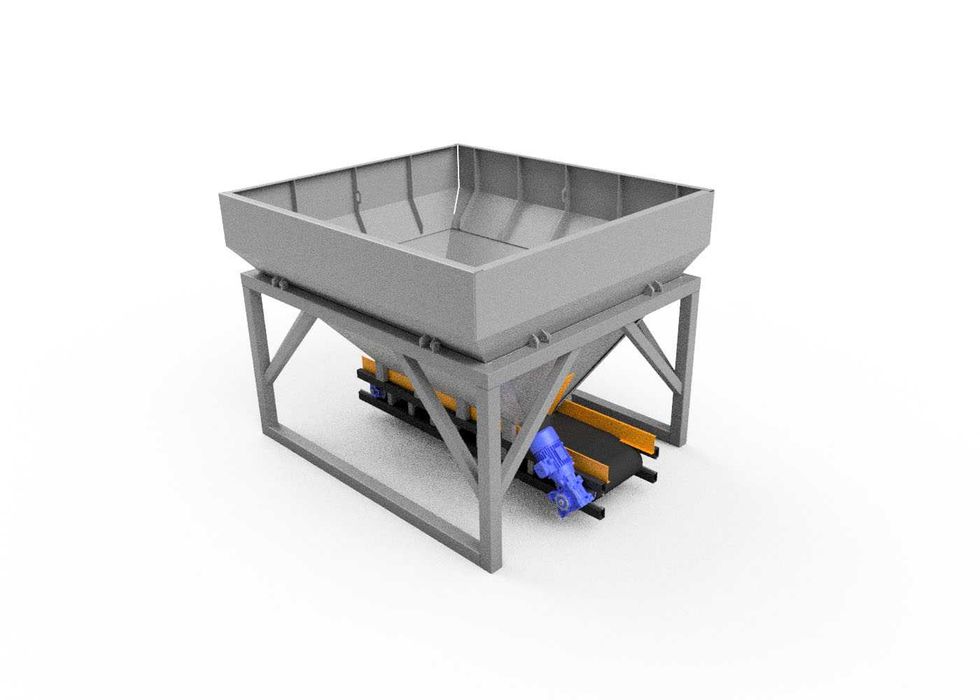 Бункер, бункер-питатель, конвеер, силос цемента