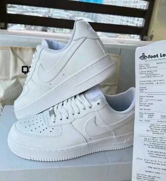 Nike Air Force 1 Low '07 biały R.39