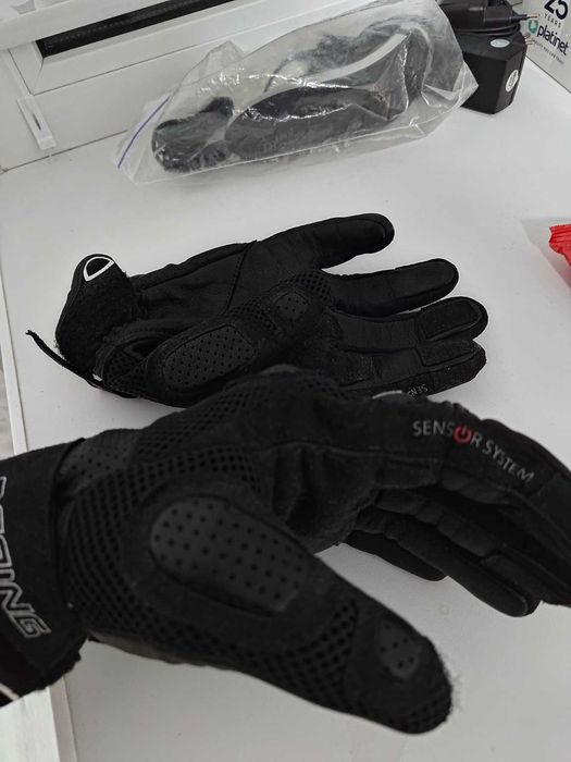 Шкіряні мотоперчатки Bering — з жорстким захистом, XL (10)