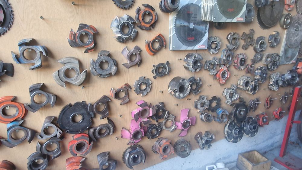Freses para tupias áreas de carpintarias