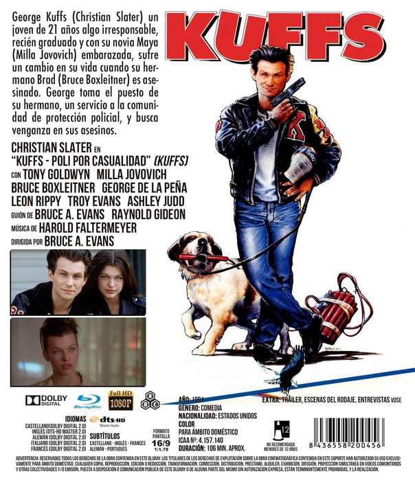 Kuffs, Poli por Casualidad/Kuffs, Agente Indomável (Blu-Ray)