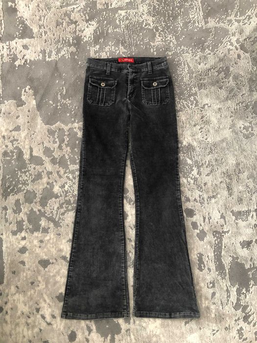 spodnie sztruksowe damskie r s