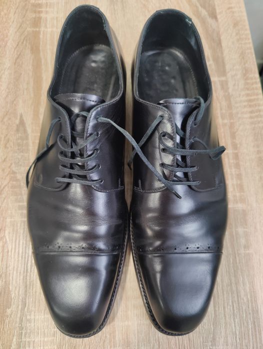 Чоловічі шкіряні туфлі ERMENEGILDO ZEGNA