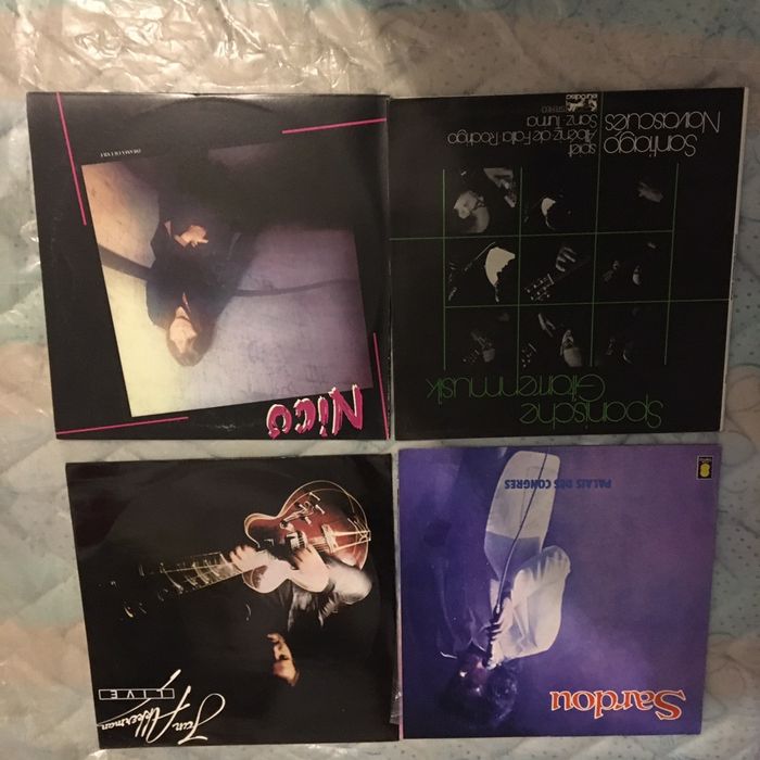 Discos de vinil raros.