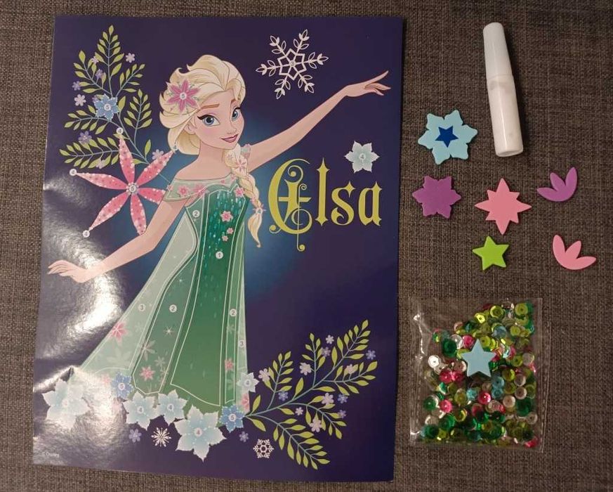 Kraina lodu zestaw kreatywny 2 sztuki