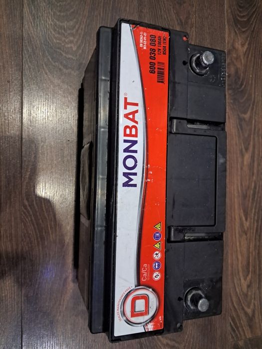 Аккумулятор автомобильный MONBAT D-Series 12V 100Ah 850A (Почти новый)