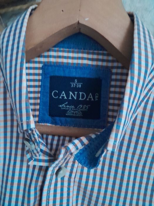 Camisa ,quadrados Homem"Canda"