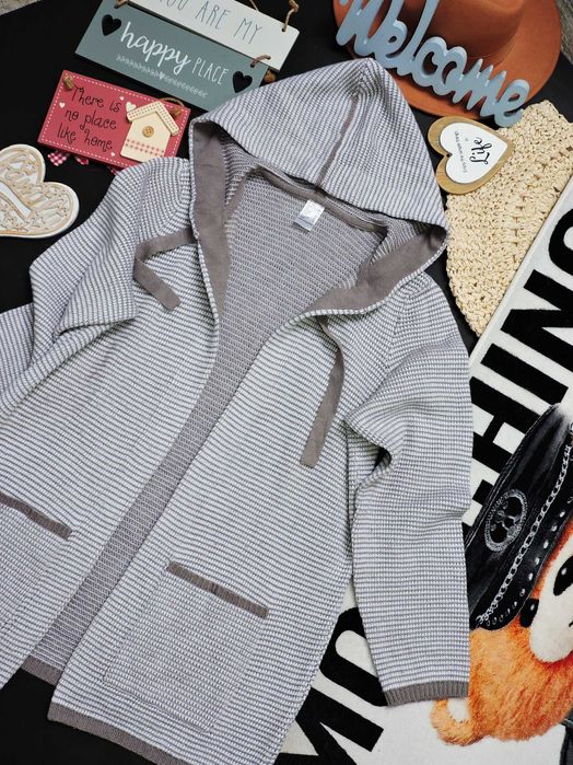 Bon Prix śliczny kardigan kaptur 40