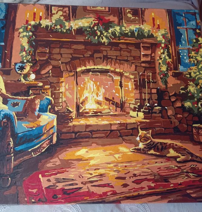 Готовые картины по номерам