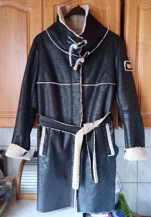 By o la la płaszczyk kożuszek damski M/L