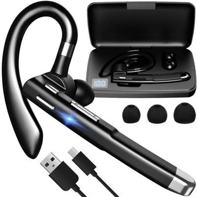 Słuchawka bezprzewodowa bluetooth etui powerbank