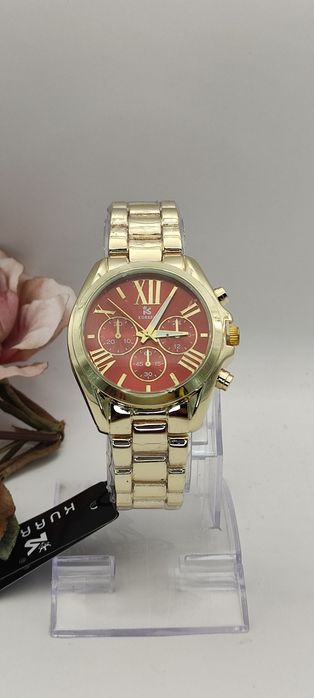 Damski zegarek kwarcowo-analogowy