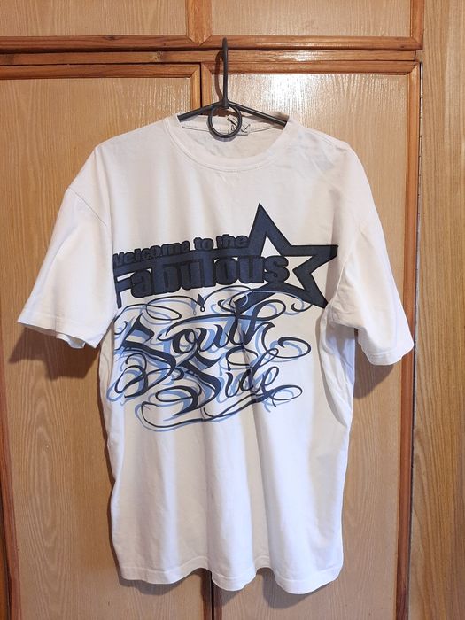 Футболка белая Welcome to Fabulous ,размер М