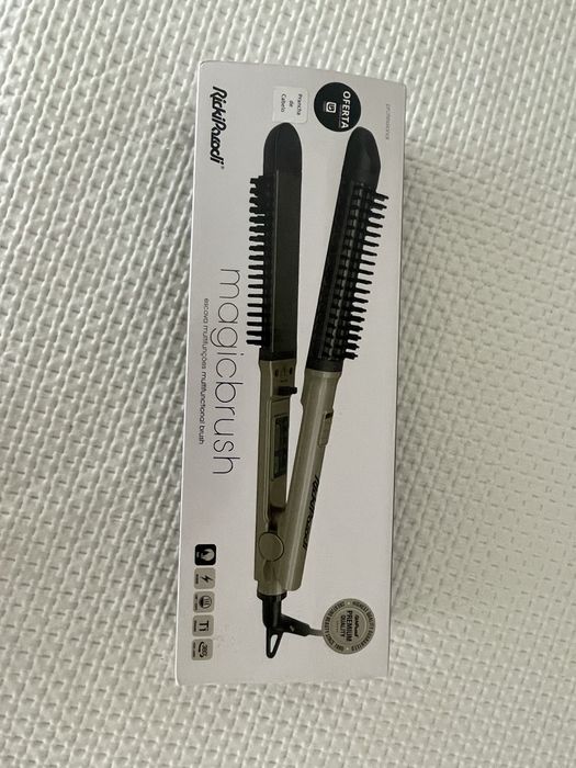 Prancha/escova de cabelo nova sem etiquetas