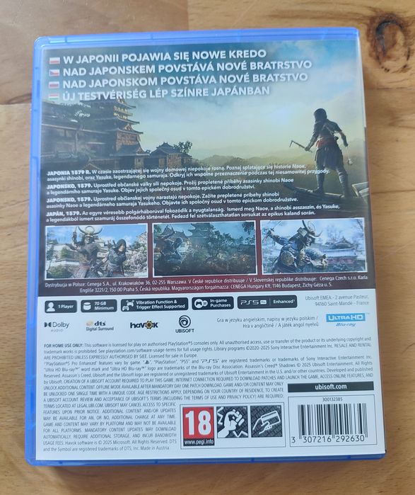 Assassin's Creed Shadows PS5 PL