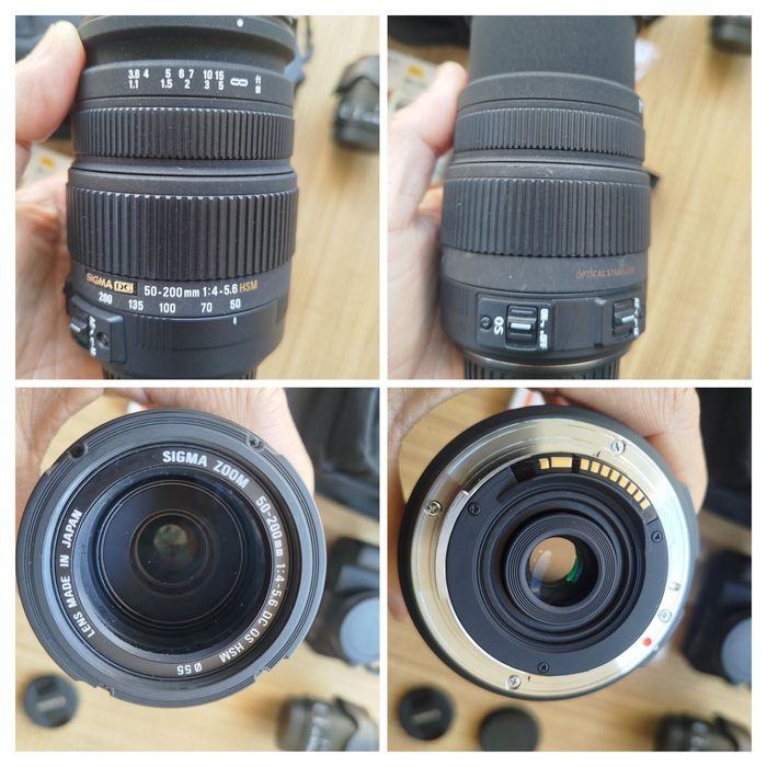 Canon 200D, 18-55mm STM e 50-200mm