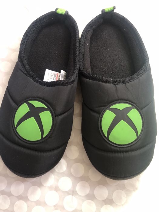 геймерські домашні капці-сліпони Xbox (офіційний ліцензійний мерч від Microsoft),