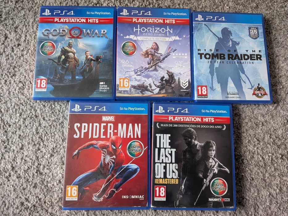 PlayStation 4 completa com jogos