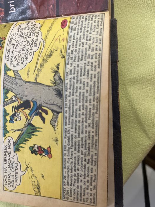 Varias Revista encadernadas Walt Disney - Mickey (ano 1972)