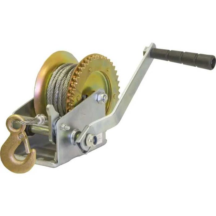 Барабанна лебідка WikingPL (1050кг 10м трос 5,5мм) барабанная лебедка