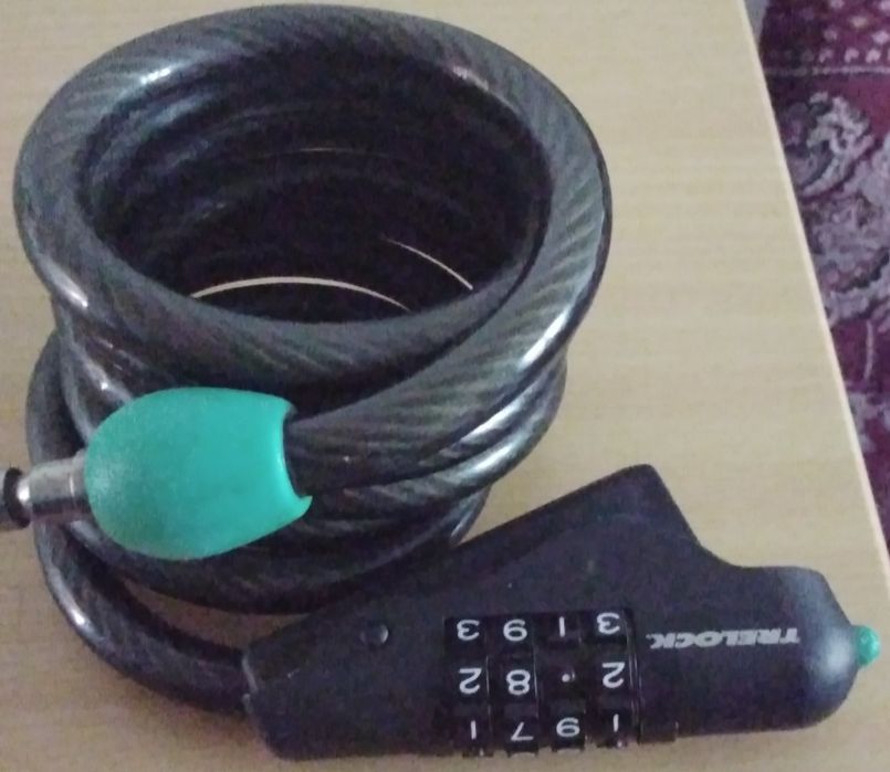 Zamykanie rowerowe spiralne