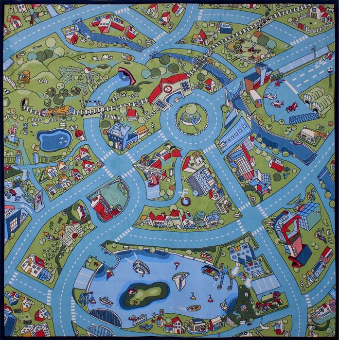 Дитячий бельгійський килим 200х200 си