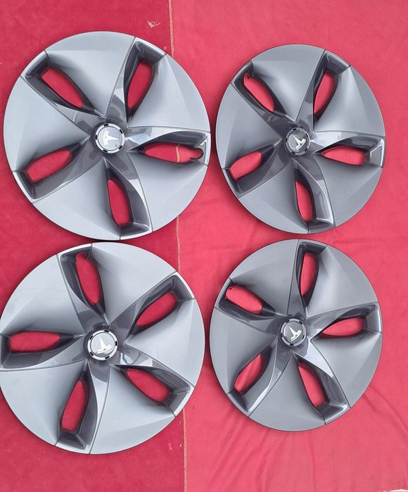 4 tampoes tesla model 3 originais