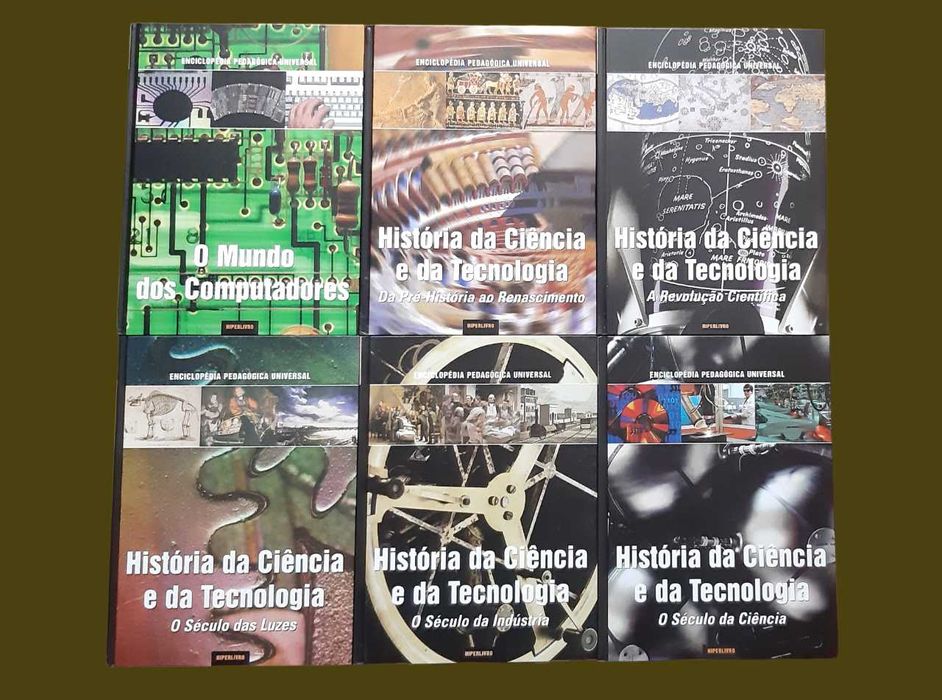 Enciclopédia Pedagógica Universal composta por 24 volumes