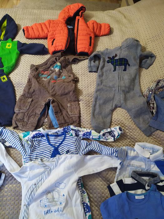 Paczka rzeczy dla chłopca 6-9 miesięcy
