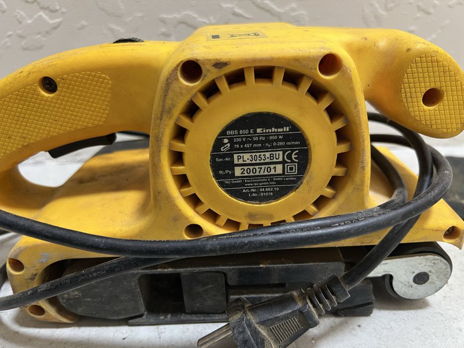 Будівельний інструмент шліфувальна машинка Einhell Bavaria BSS 850 E