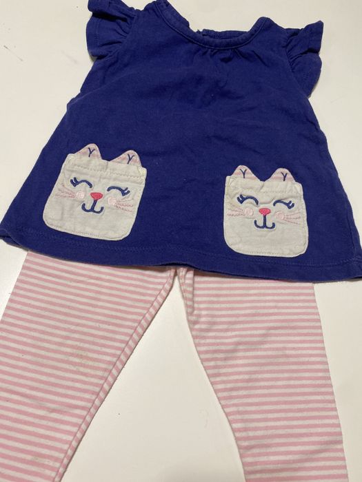 Комплект футболка лосінки carter’s