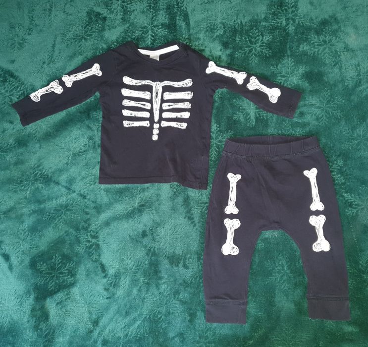 Komplet Szkielet H&M rozmiar 74