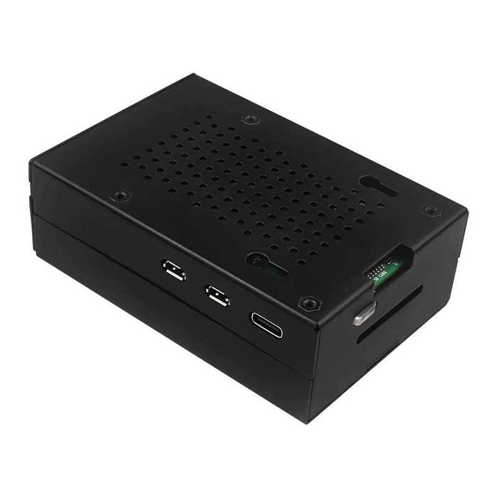 Raspberry Pi 5 caixa de alumínio