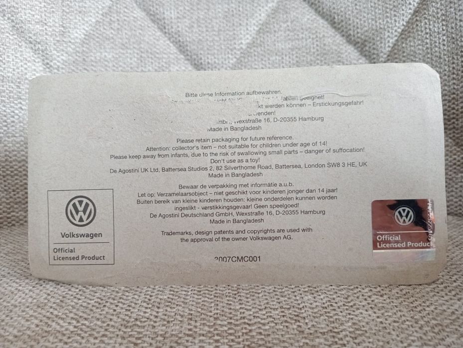 VW beetle 1950 produto oficial vw