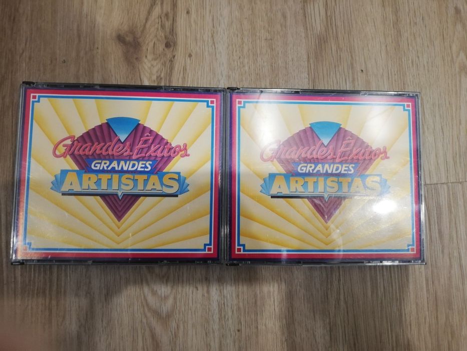 2 coletâneas Grandes Artistas